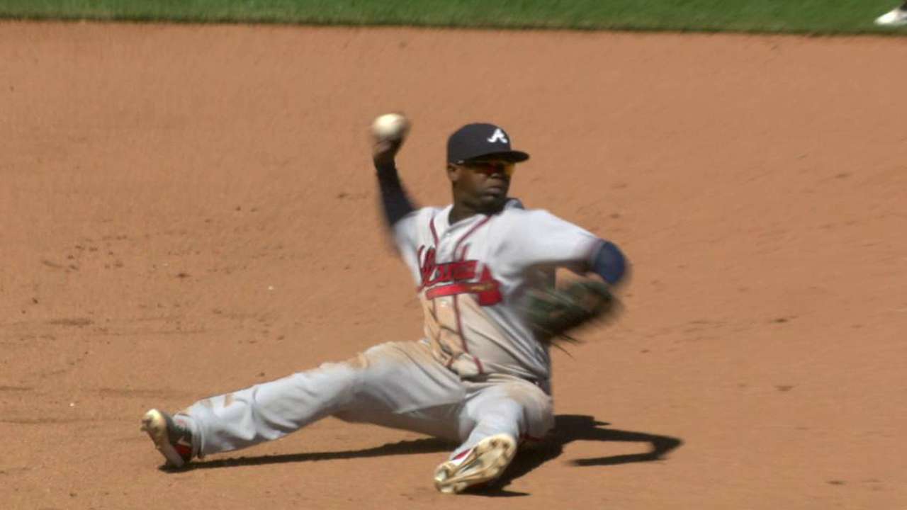 Garcia's great diving stop