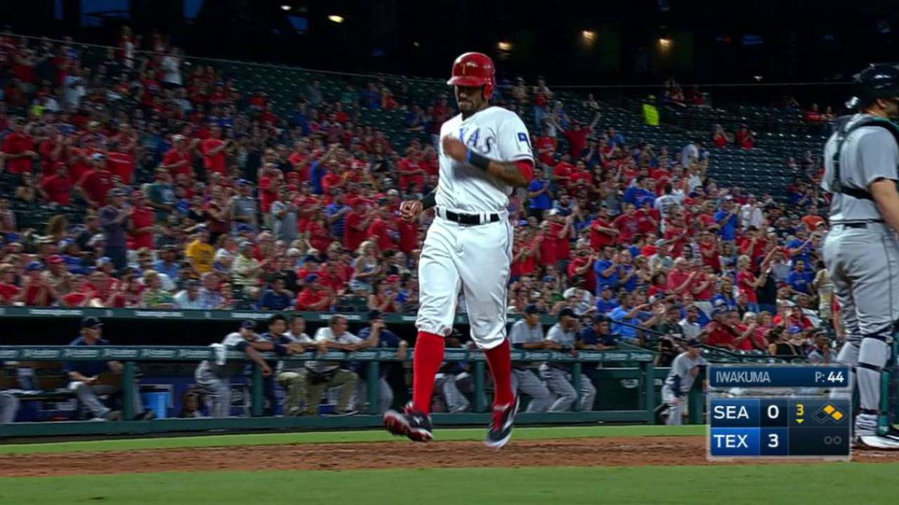 Beltran's RBI double