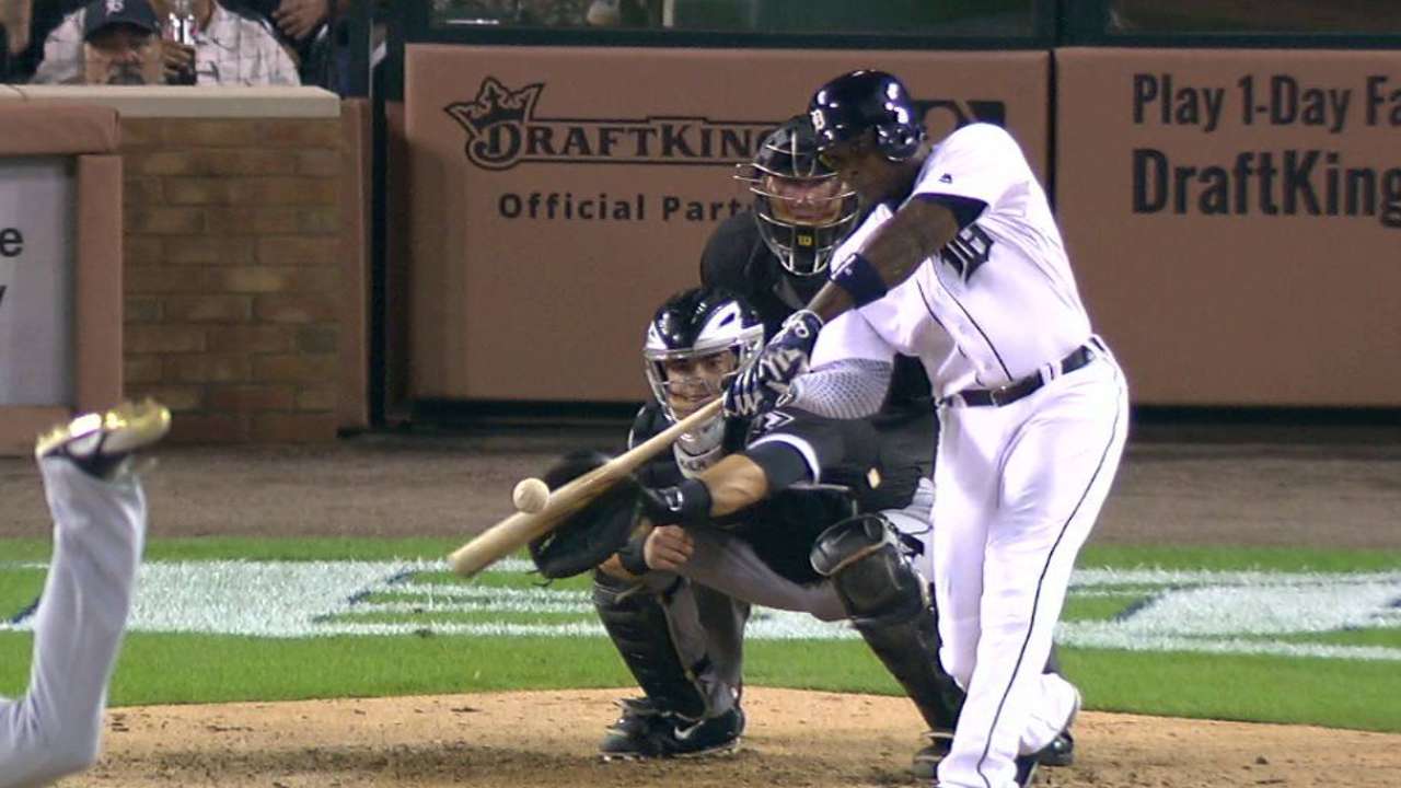 Upton's solo homer