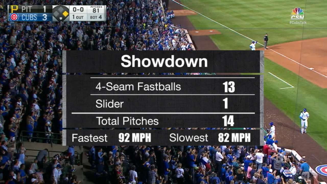 Arrieta gets ovation from crowd