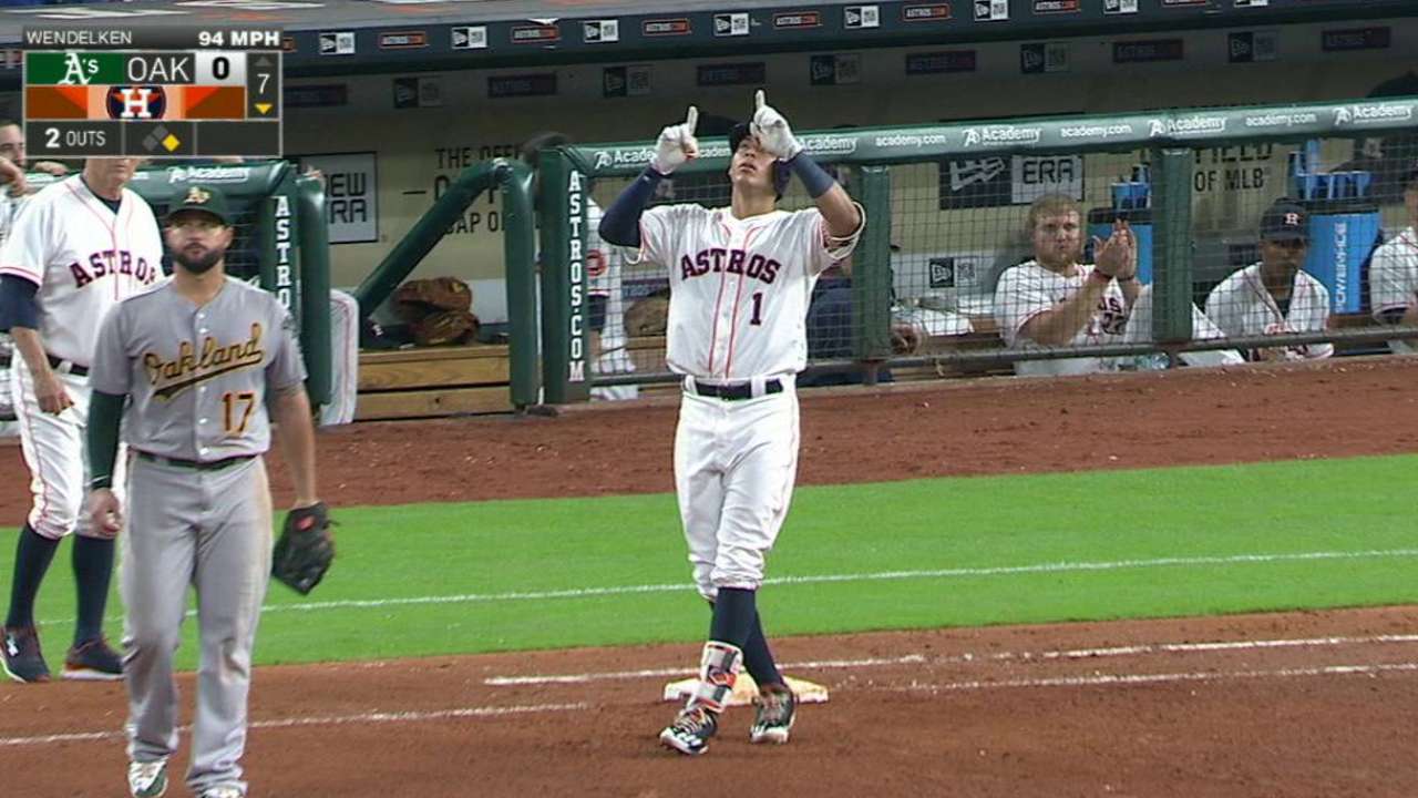 Correa's RBI single