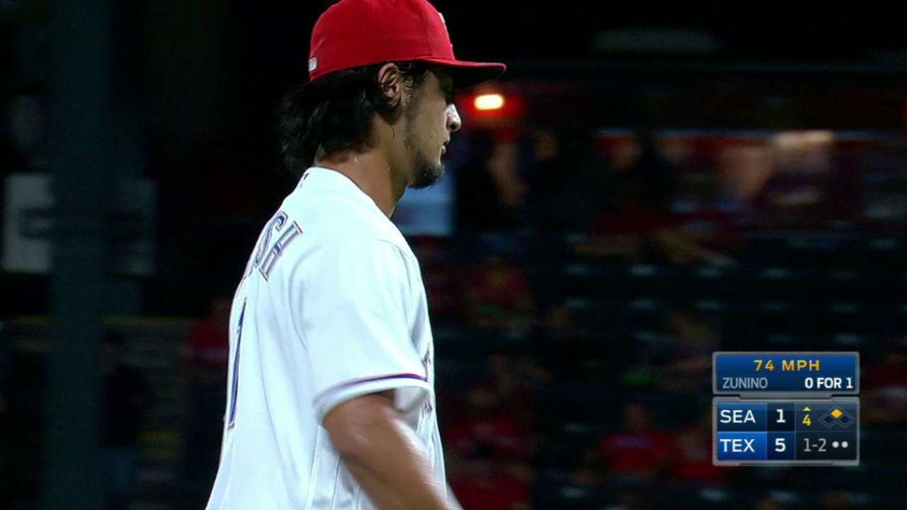 Darvish's nasty pitch
