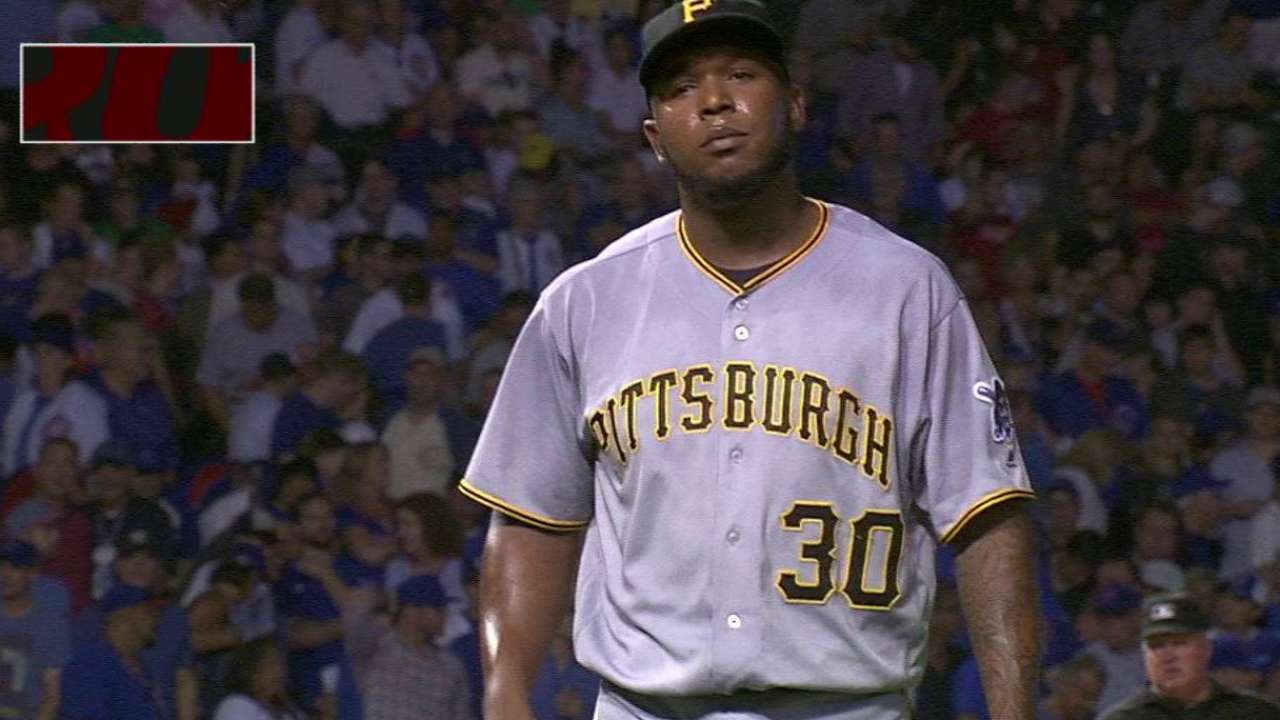 Feliz escapes jam in the 8th