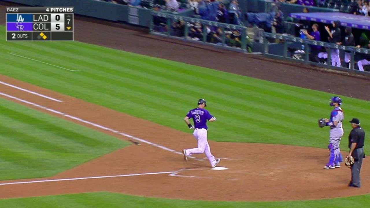 Arenado doubles in LeMahieu
