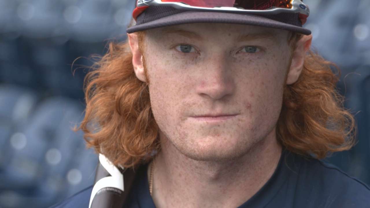Trade acquisitions, draftees on display at Yanks' instructs