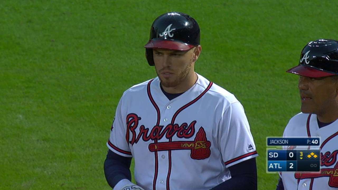 Freeman's RBI single