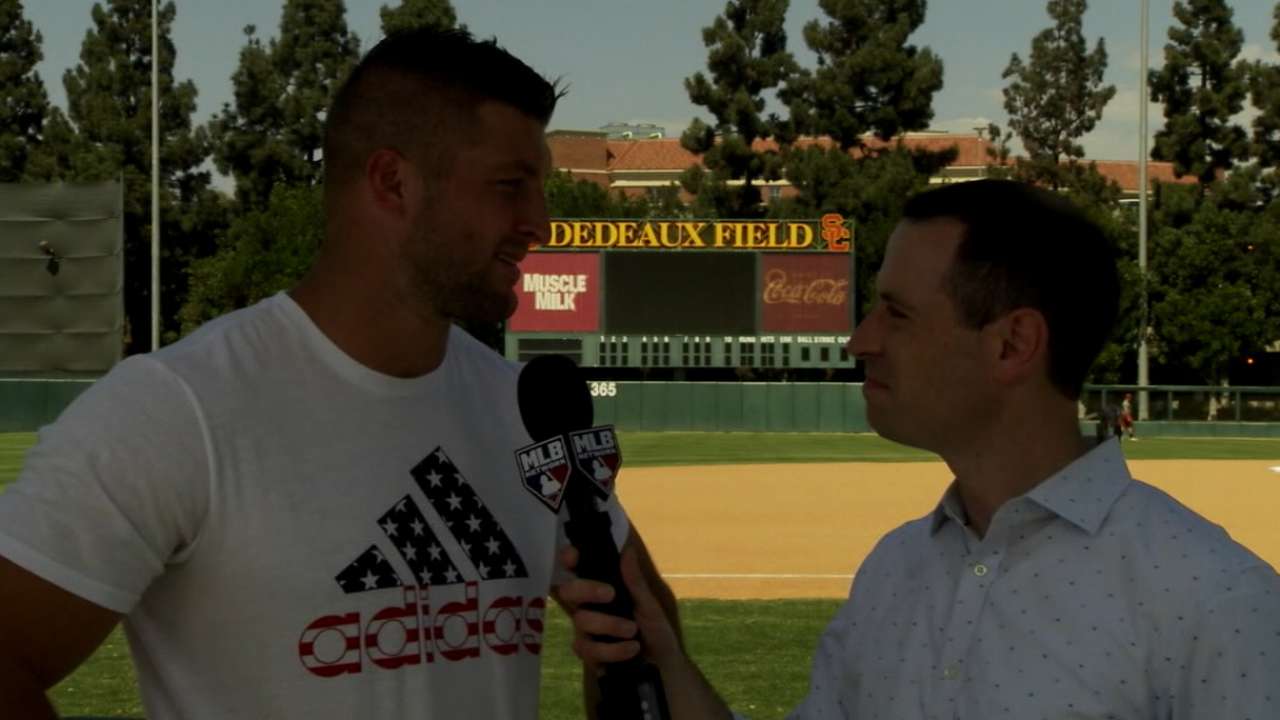 Tebow on baseball's challenge