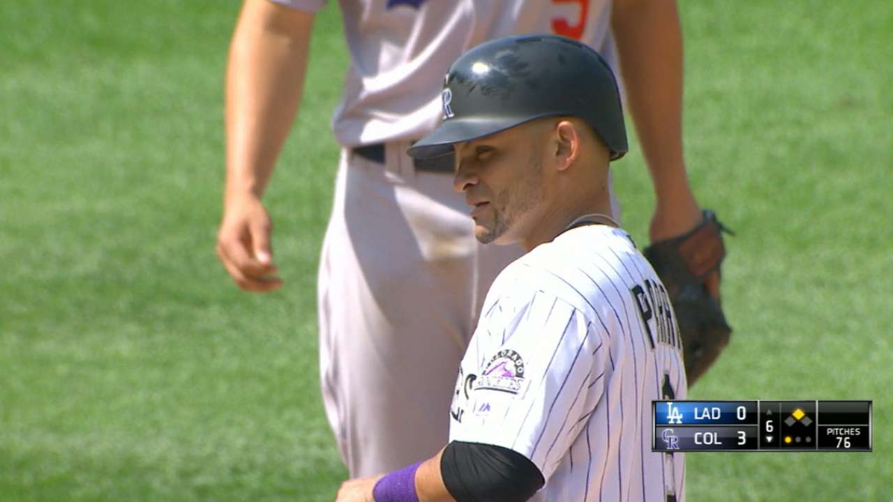 Parra's RBI double