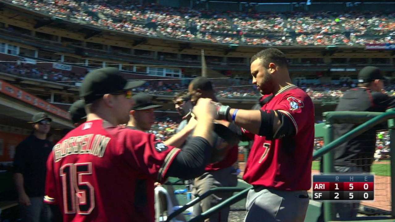 Castillo's RBI grounder