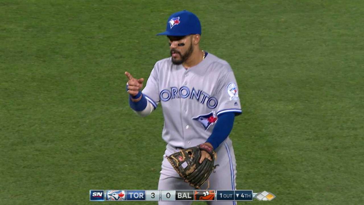 Travis' sliding catch