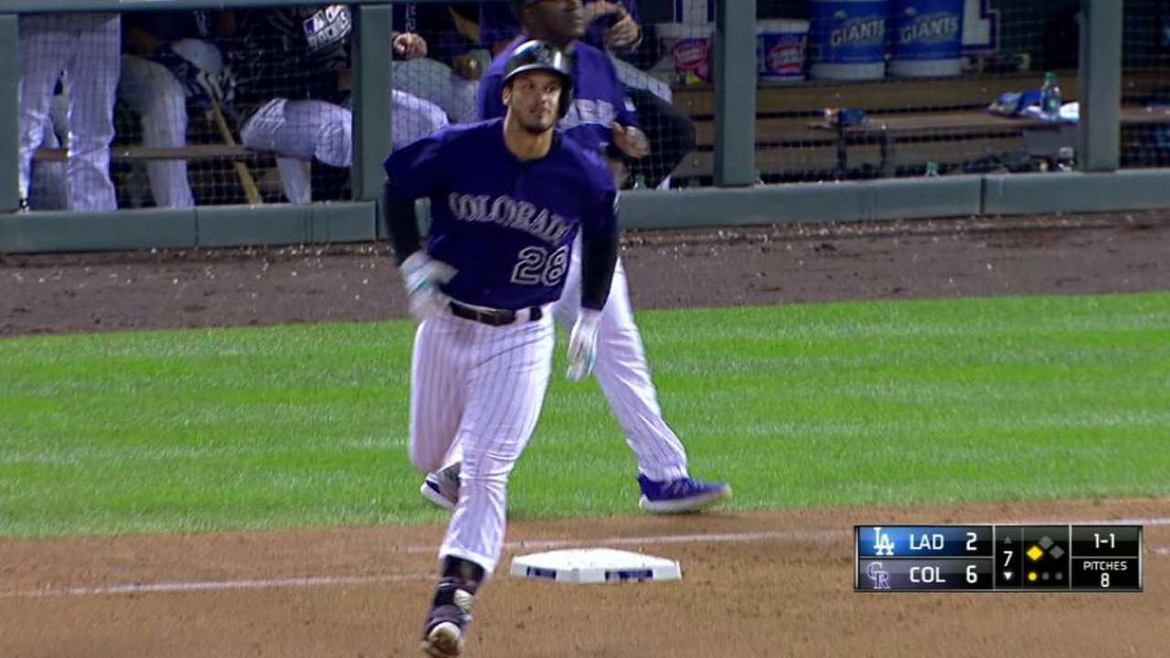 Arenado's two-run tater
