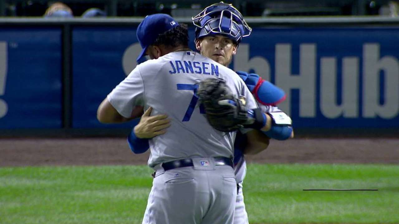 Jansen shuts the door