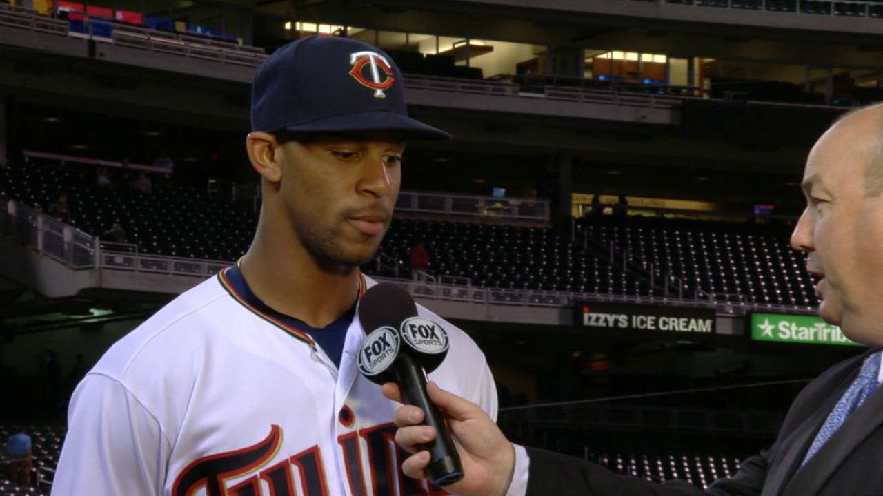 Buxton on Twins' 8-5 win