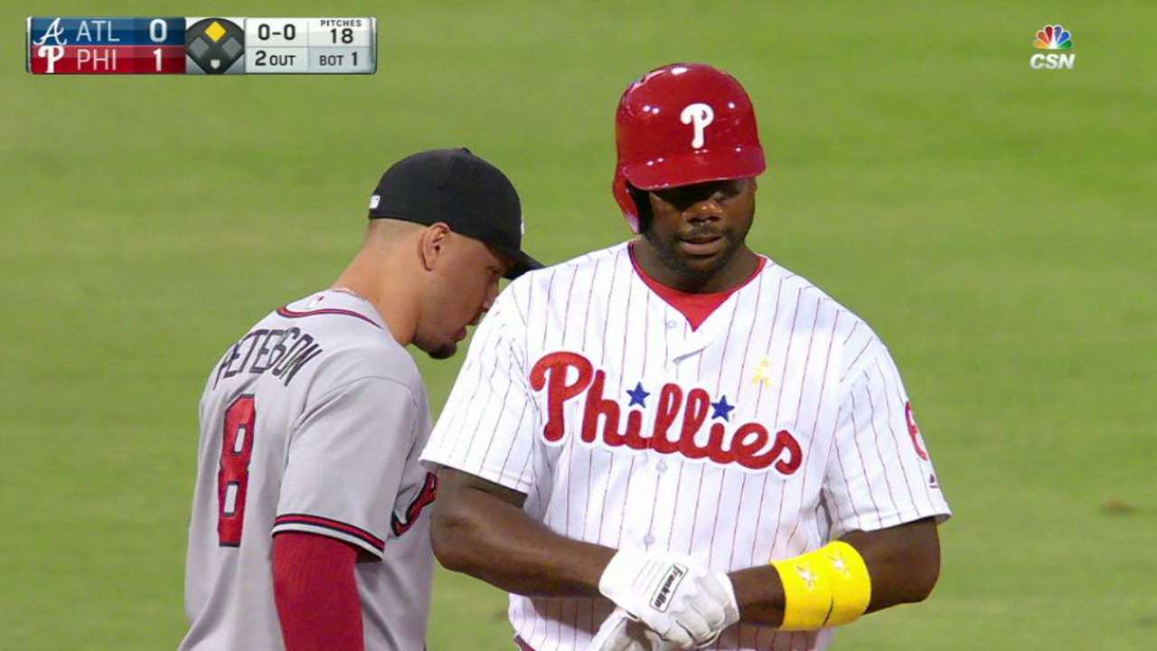 Howard's RBI double