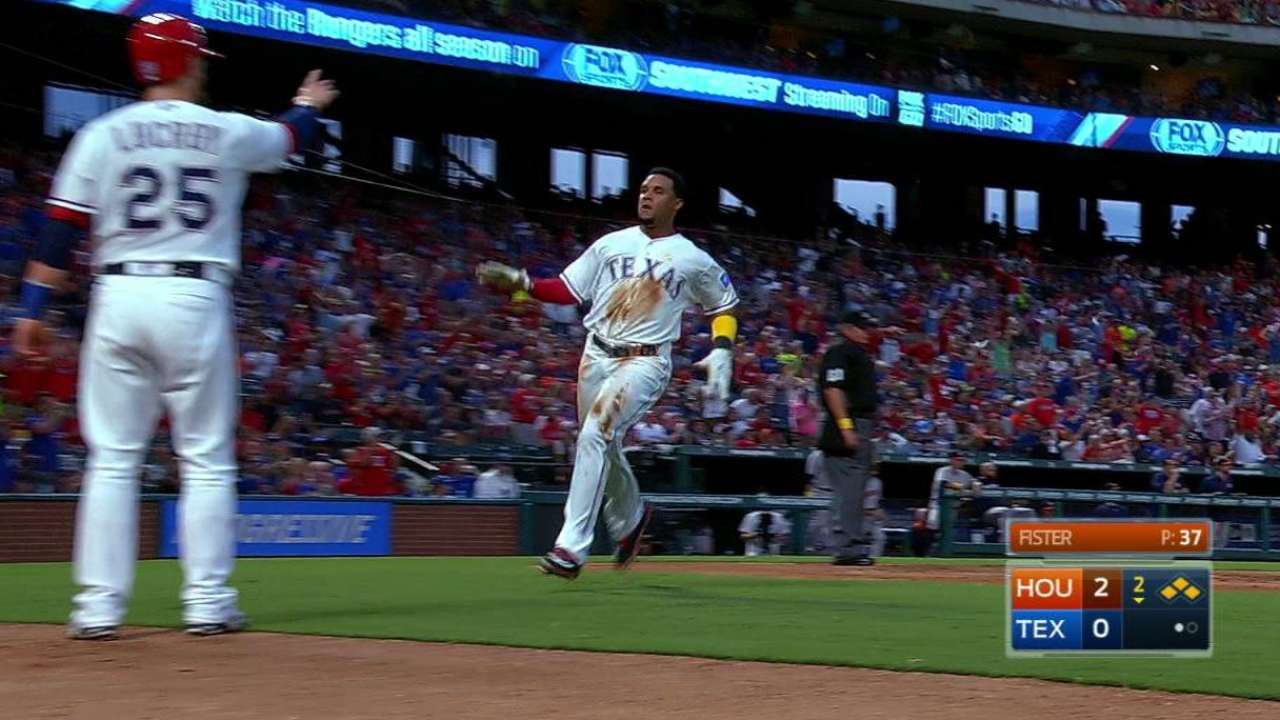 Rangers plate two on error