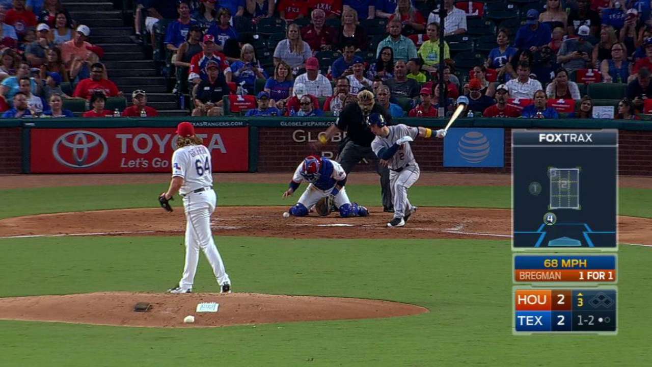 Griffin fans Bregman