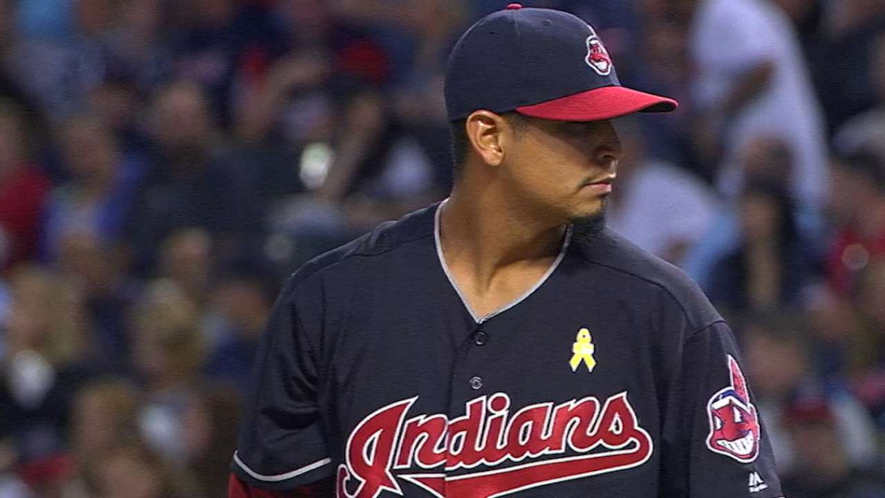 Carrasco's 11 K's in 11 seconds