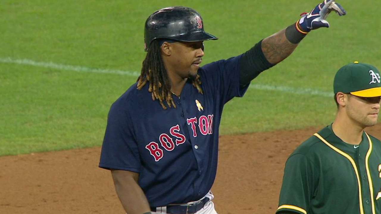 Ramirez's two-run double