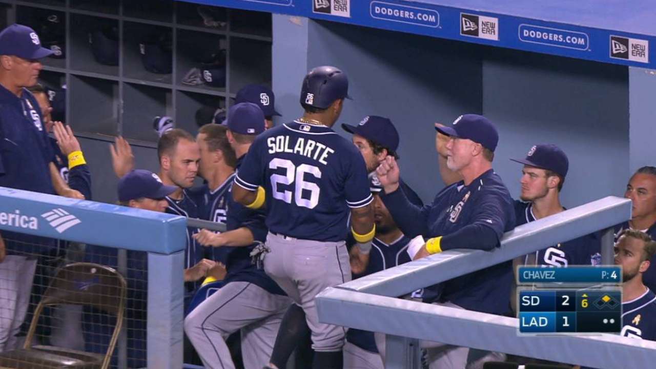 Norris' two-run double