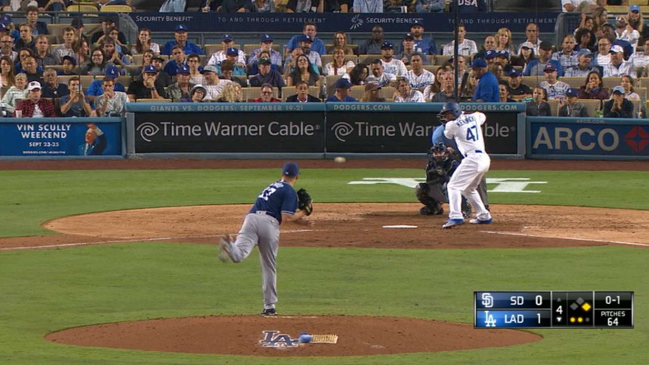 Kendrick registers four hits