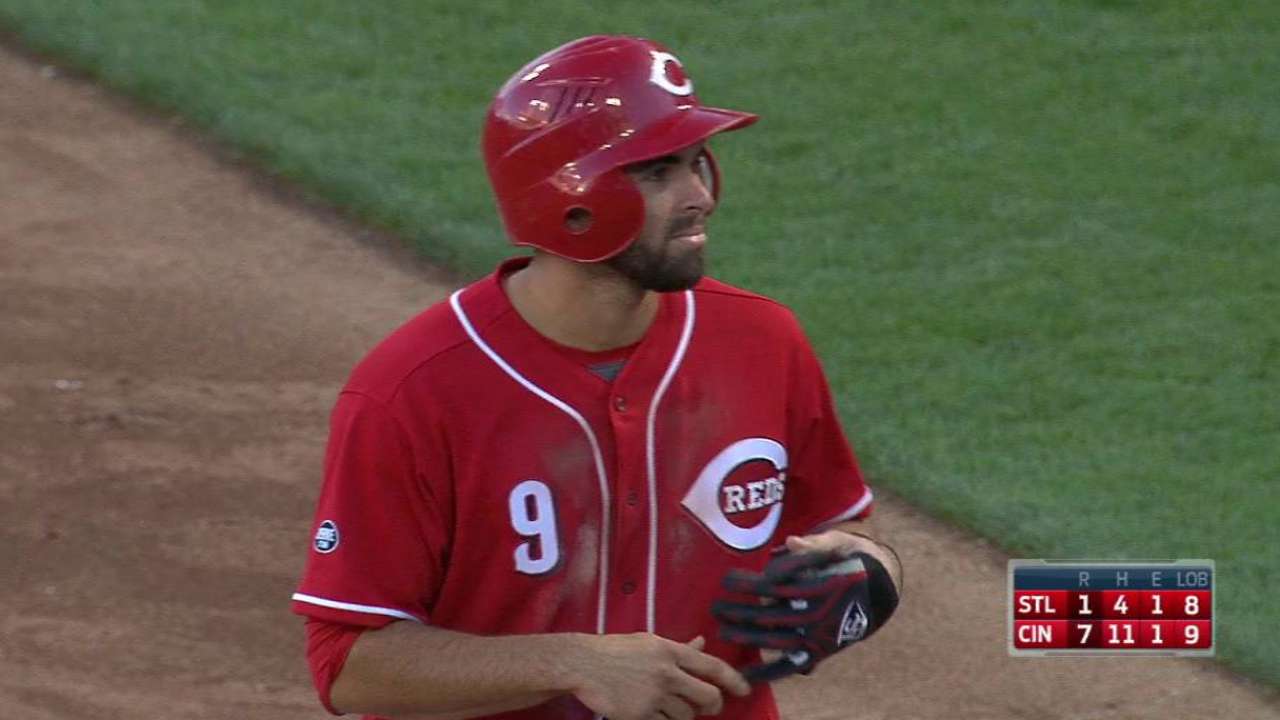 José Peraza con tiempo en el CF ante ausencia de Billy Hamilton