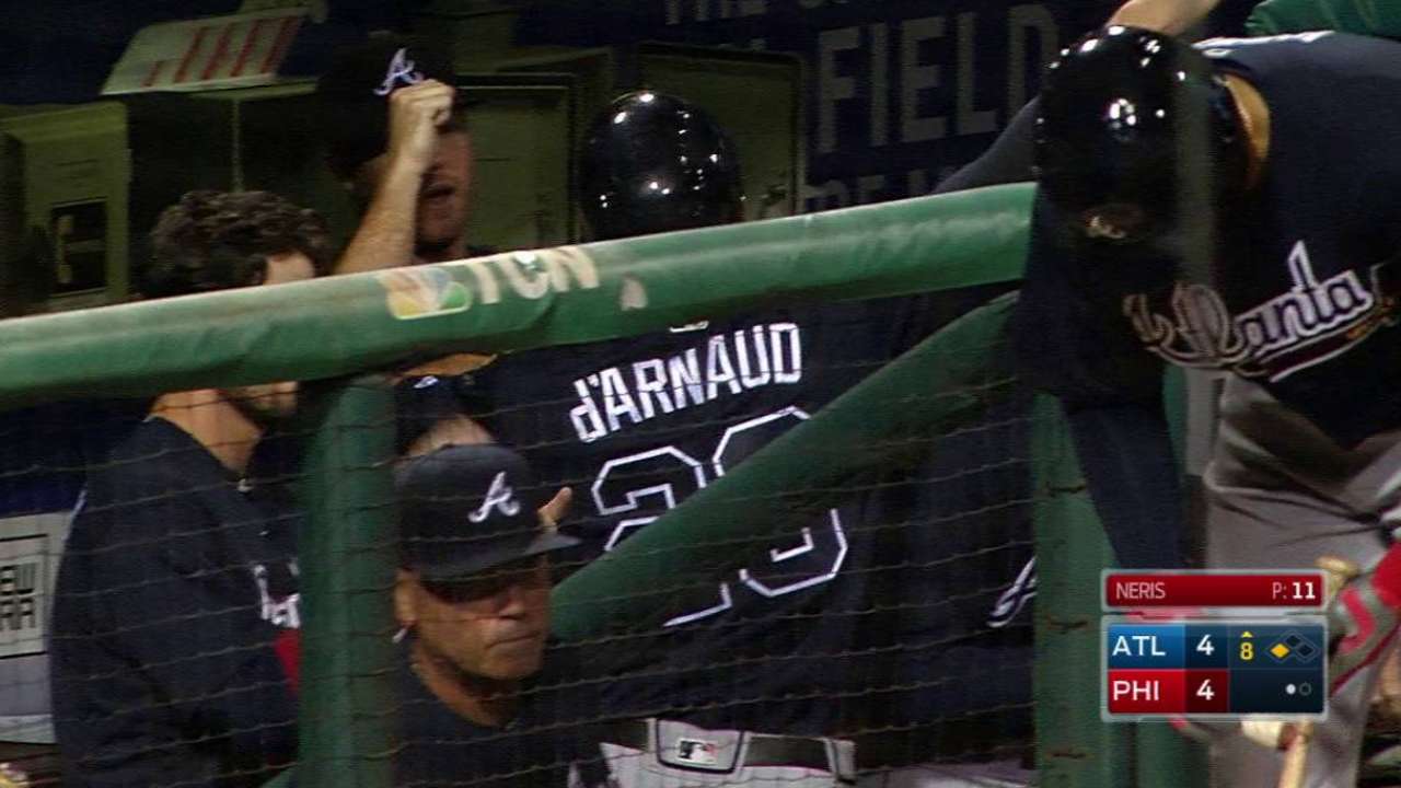 Garcia ties the game