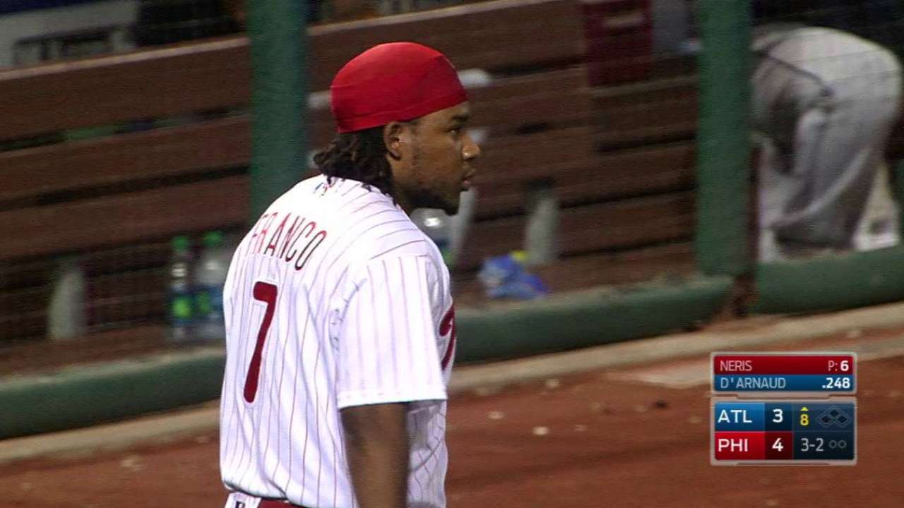 d'Arnaud catches break on error