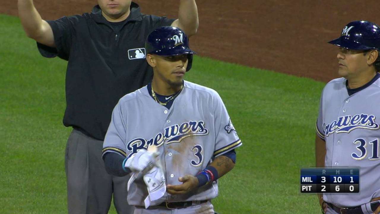 Cerveceros hunden a Piratas con hits clave de Arcia