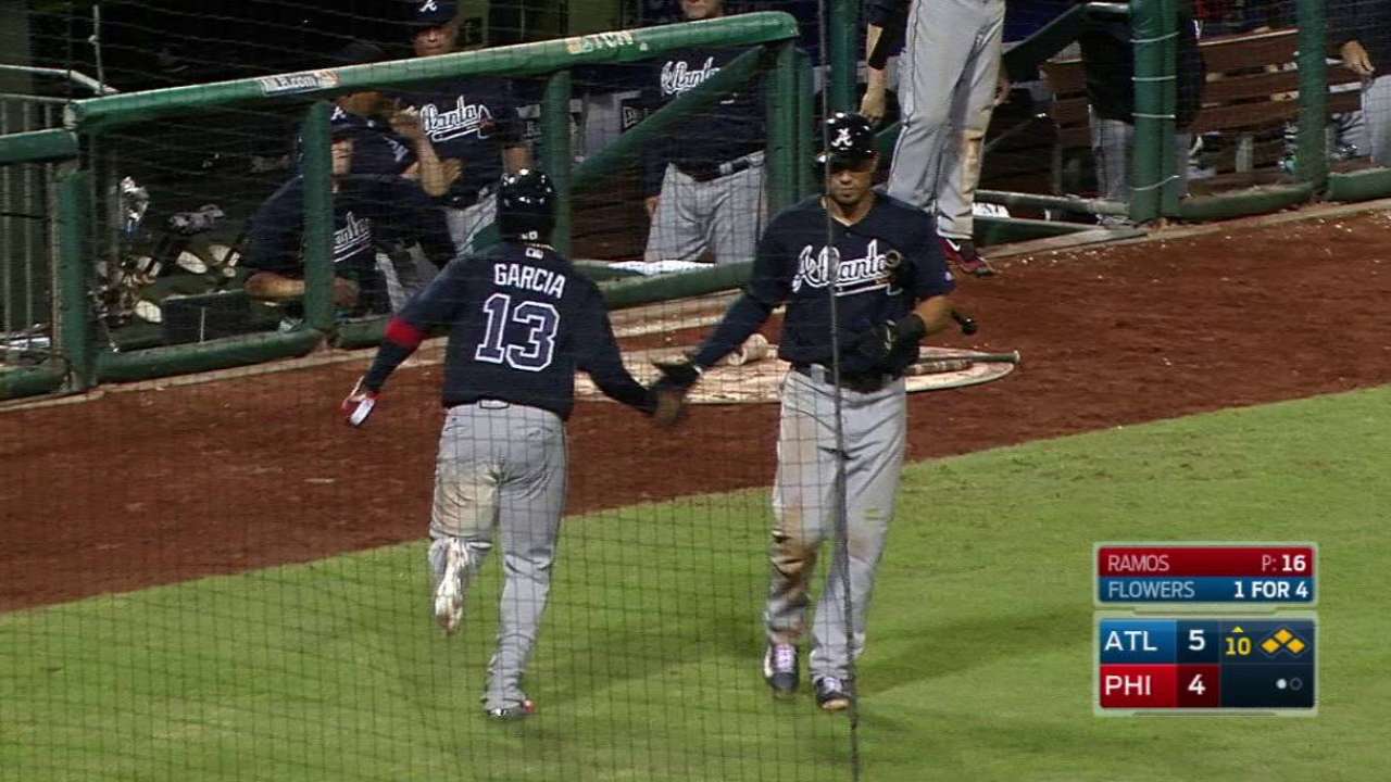 Flowers' go-ahead grounder