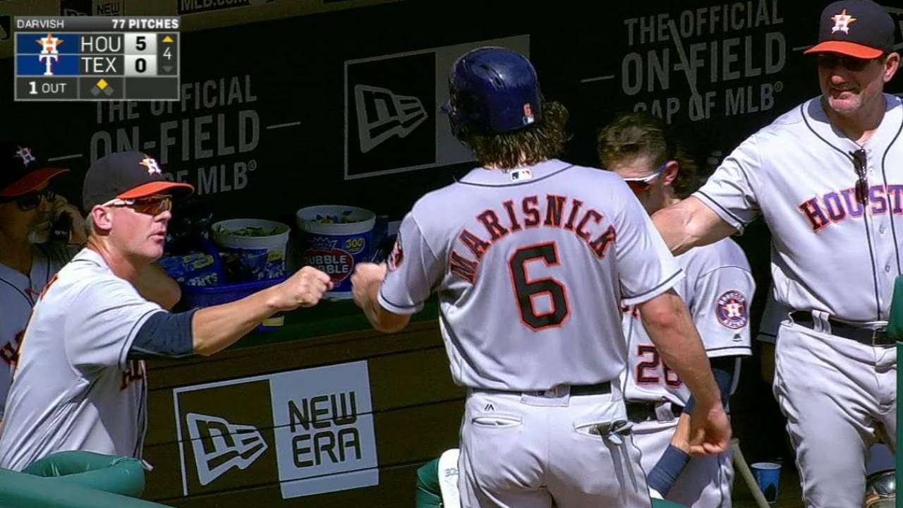 Bregman's RBI fielder's choice
