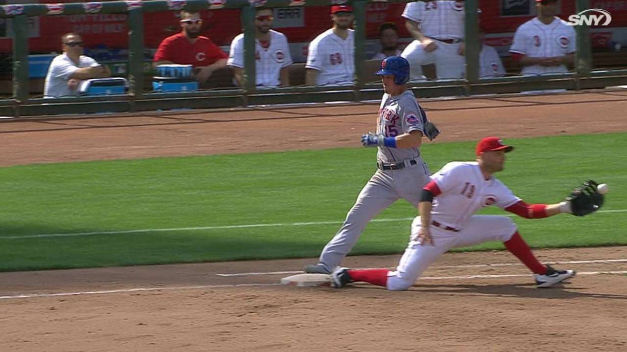 Reynolds singles after challenge