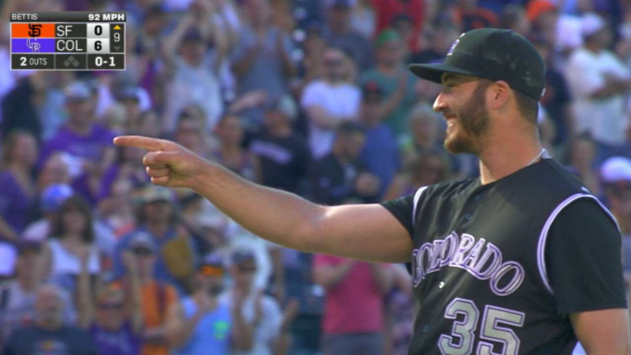 Bettis throws first shutout