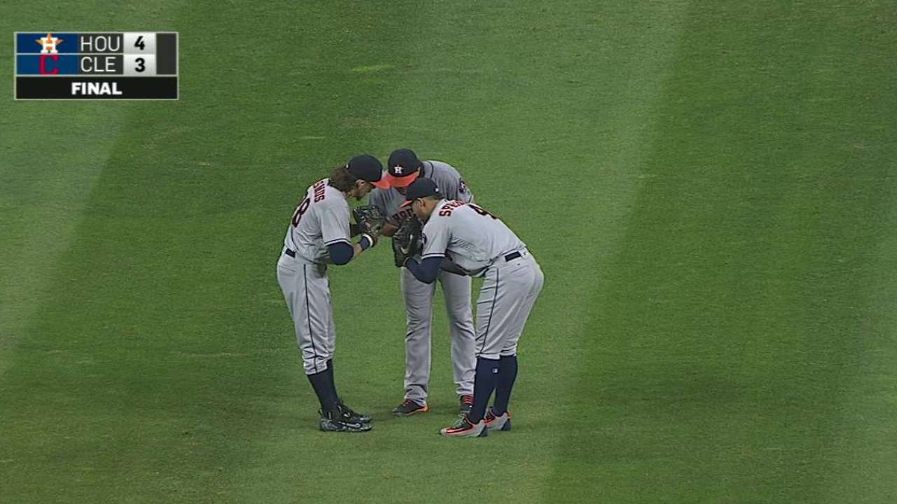 Giles notches the save