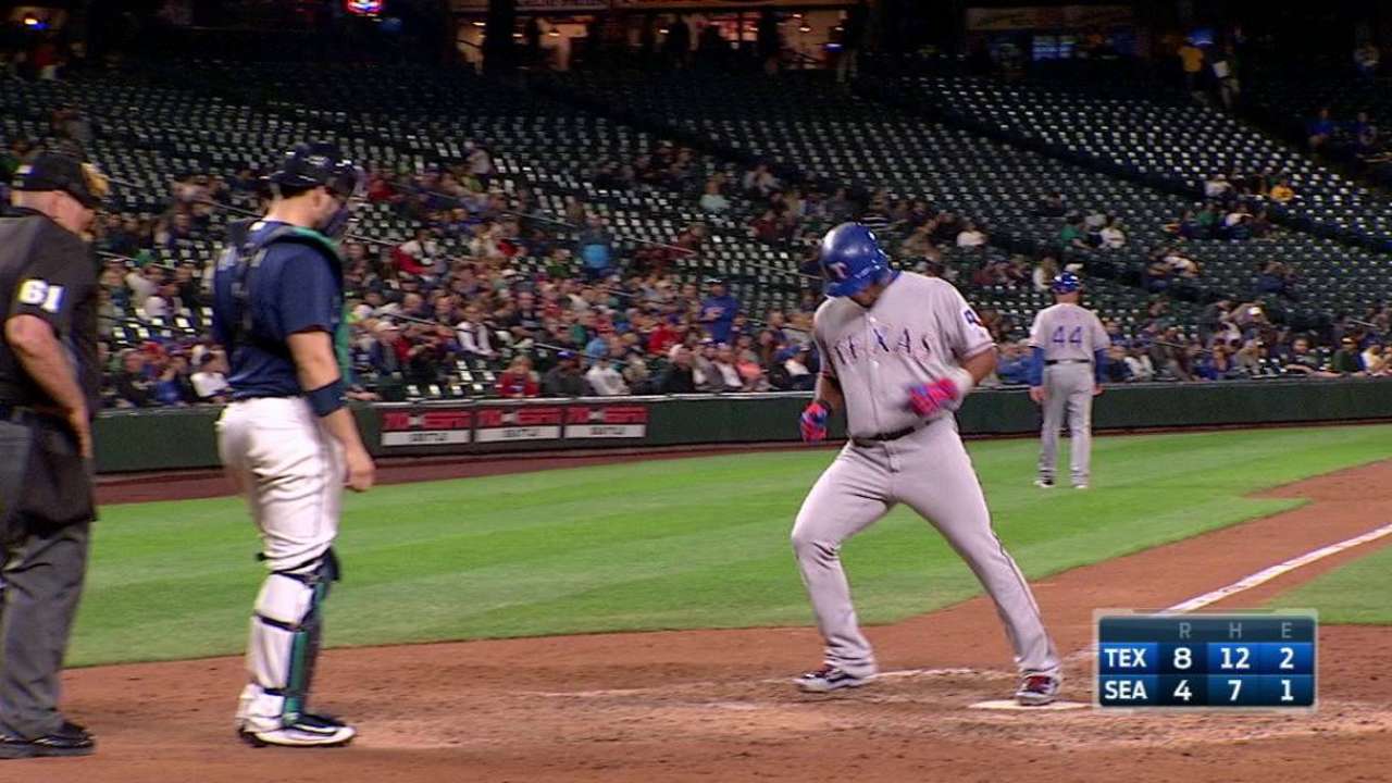 Andrus, Beltré se llevan la noche y Texas prevalece sobre Marineros