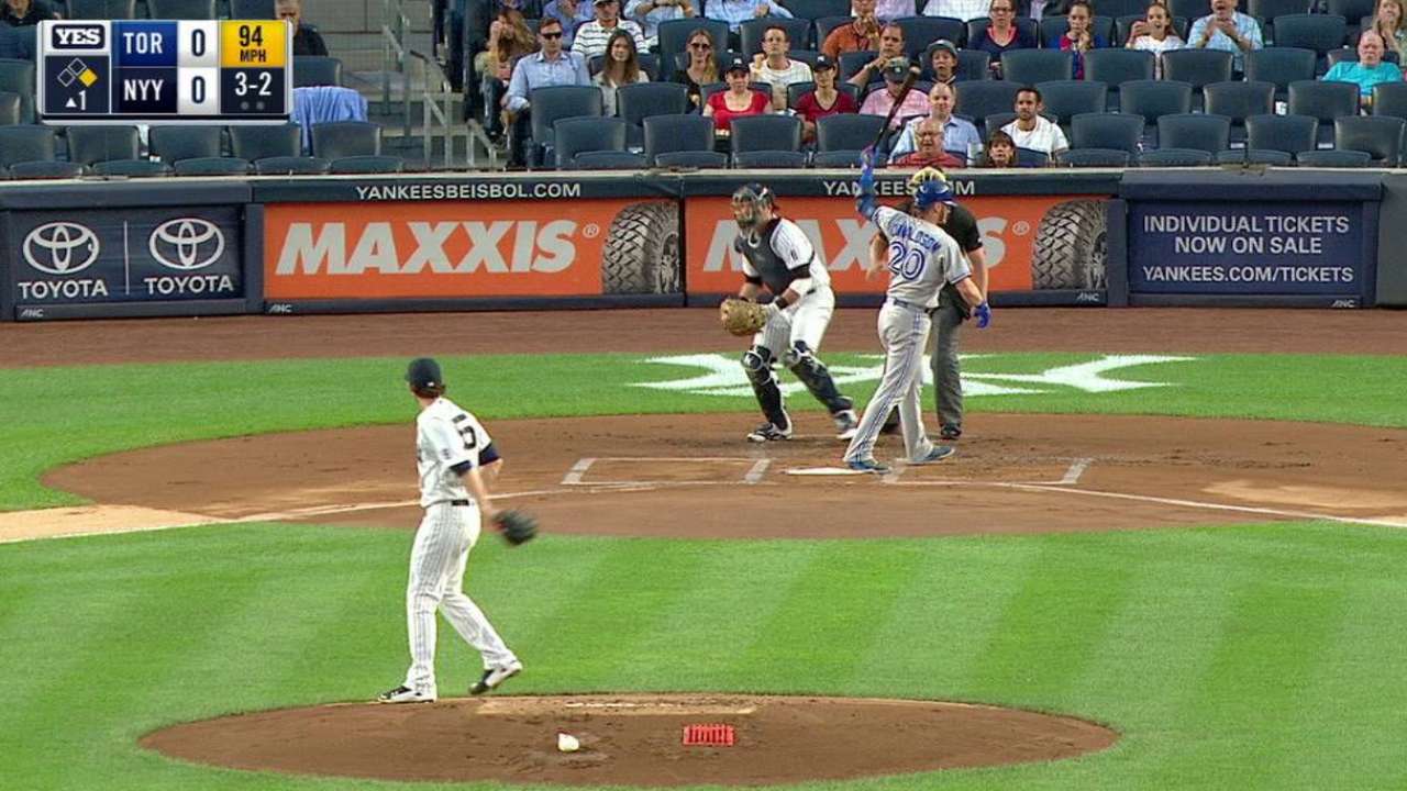 Mitchell strikes out Donaldson