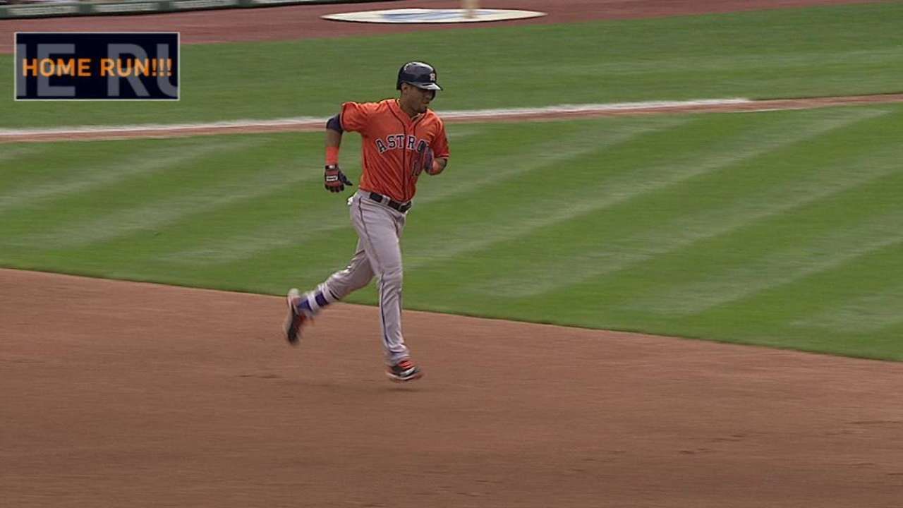 Gurriel's solo homer