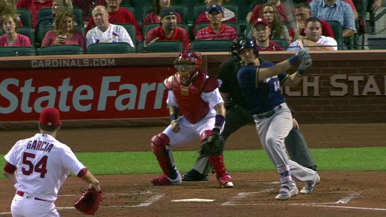 Perez's RBI double