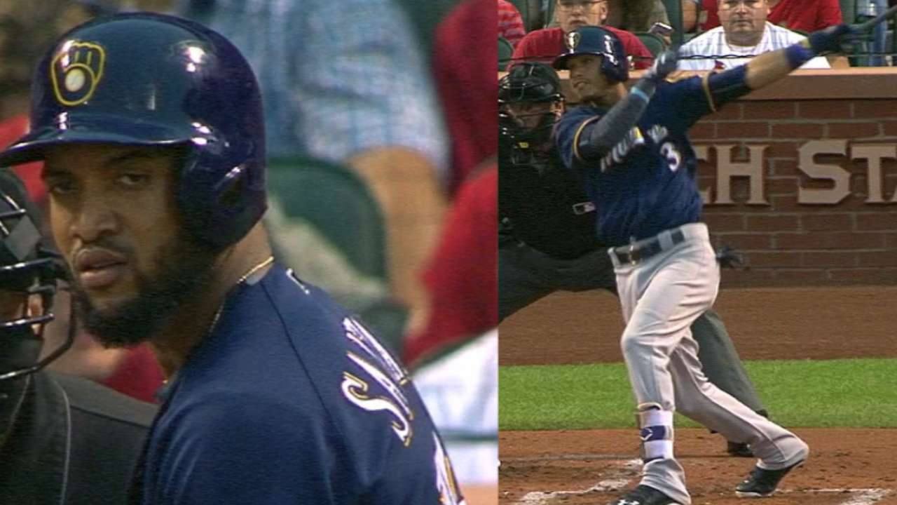 Santana, Arcia go back-to-back