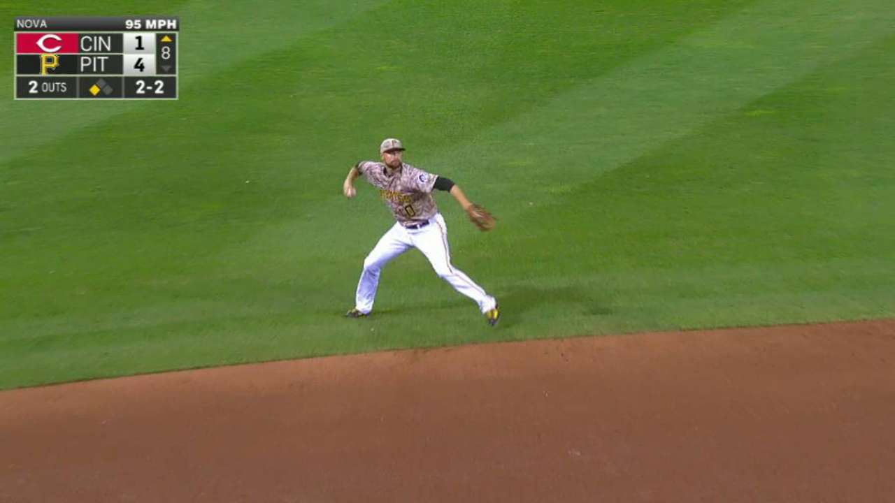 Mercer's dazzling play at short