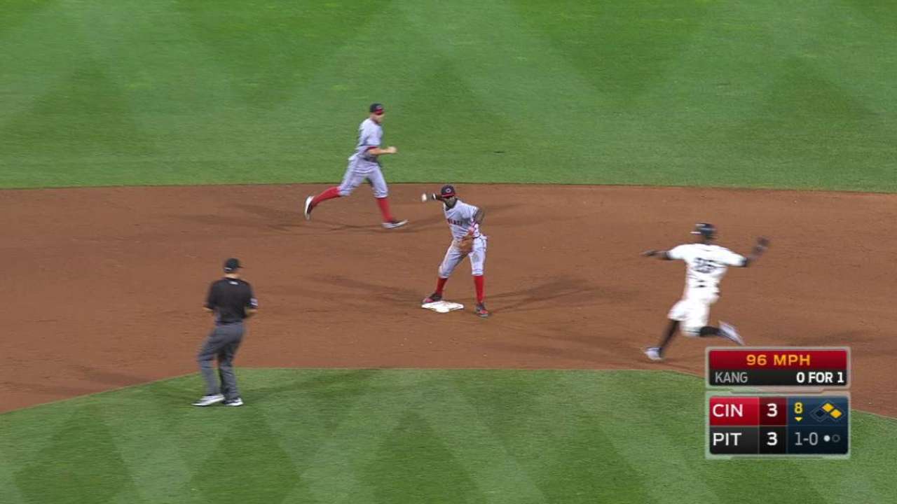 Reds turn two in the 8th