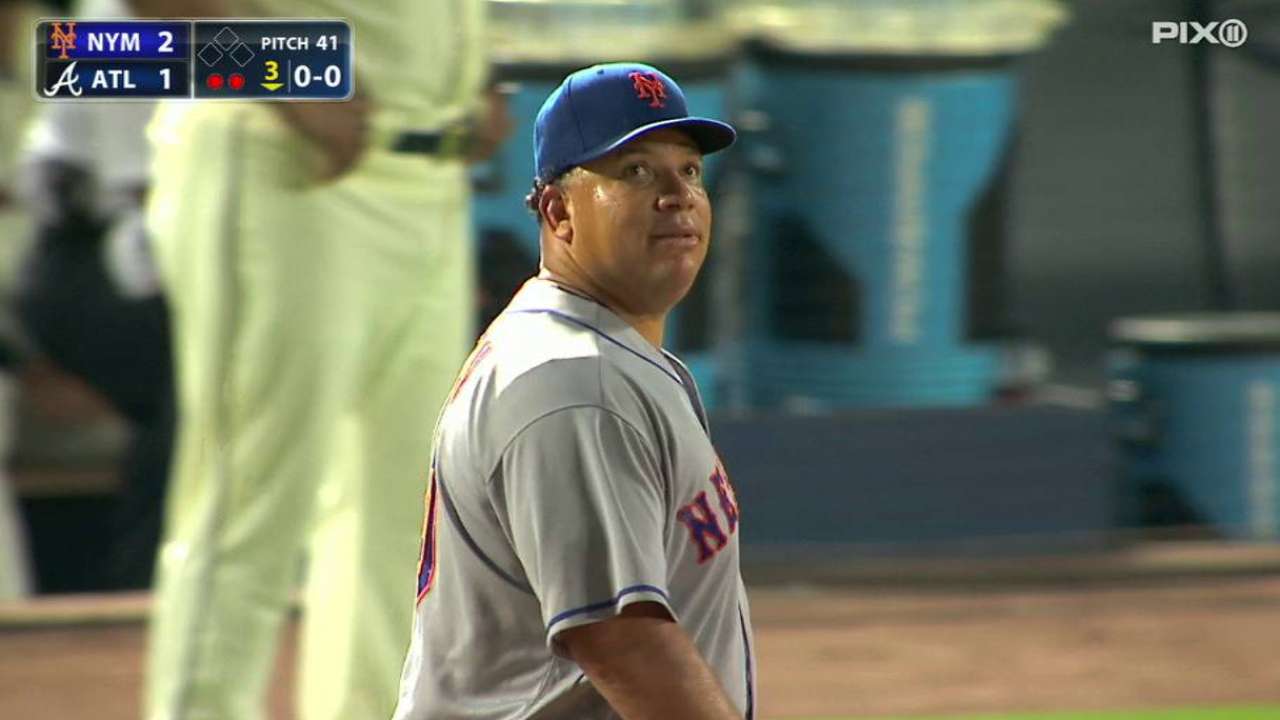 Colon shows off his speed