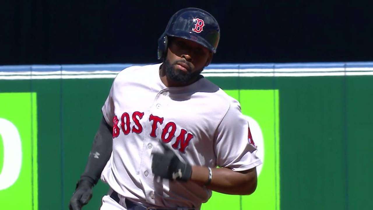 Bradley Jr.'s three-run homer
