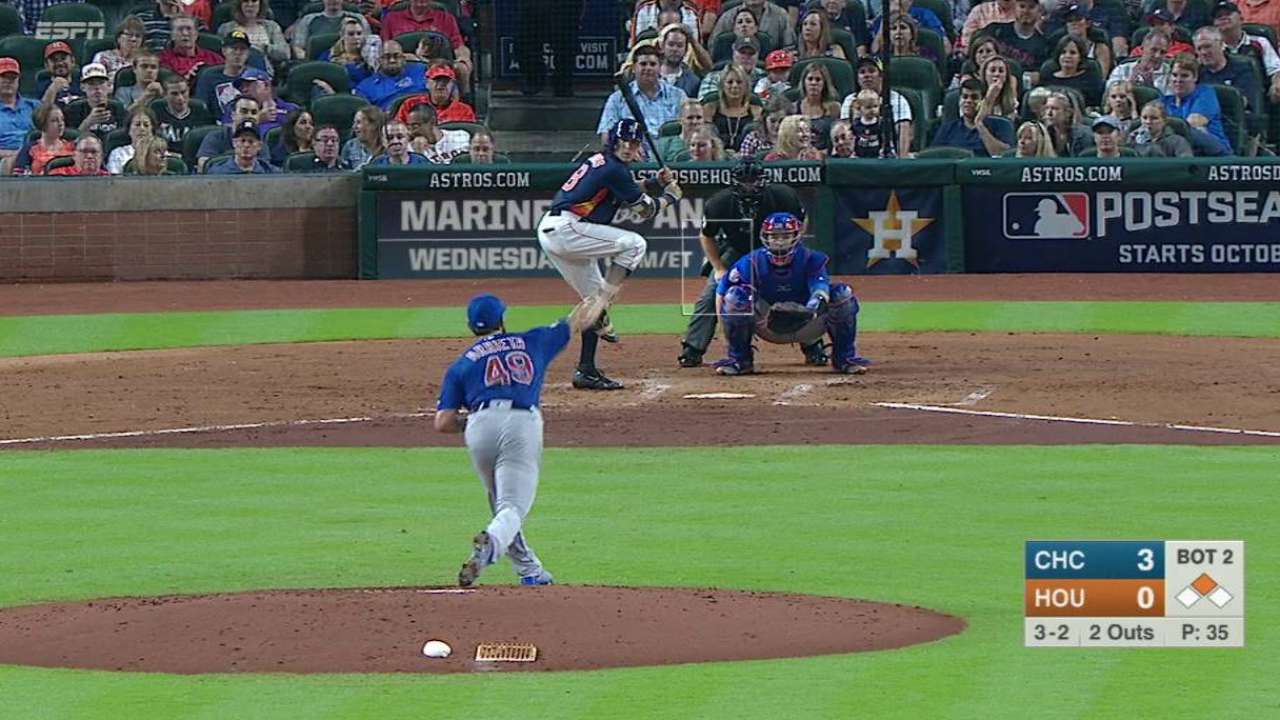 Arrieta strikes out Rasmus