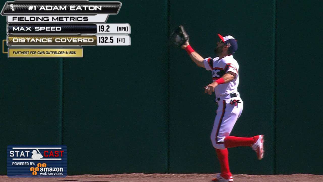 Statcast: Eaton's great catch