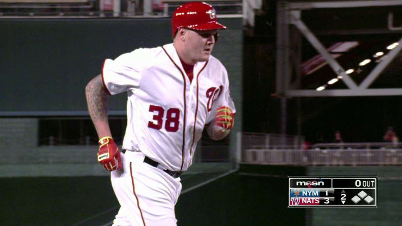 Nats jump on Mets early; magic number at 9