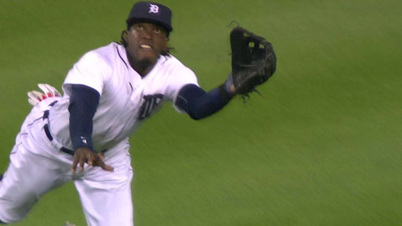 Maybin's diving catch