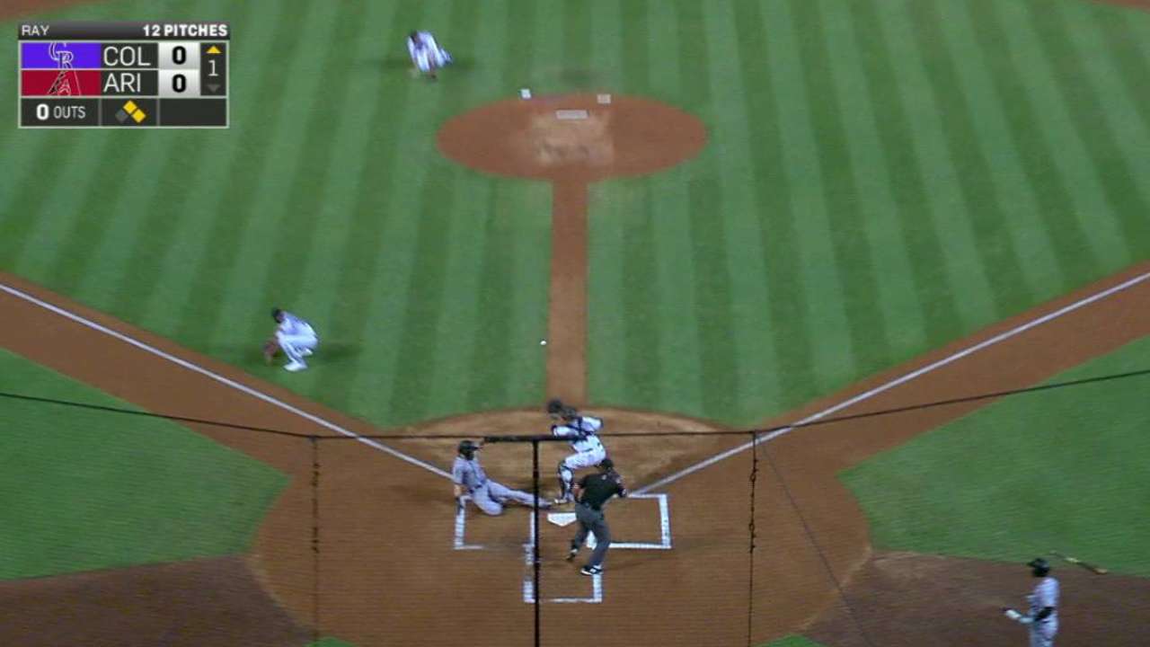 LeMahieu's RBI double in the 1st