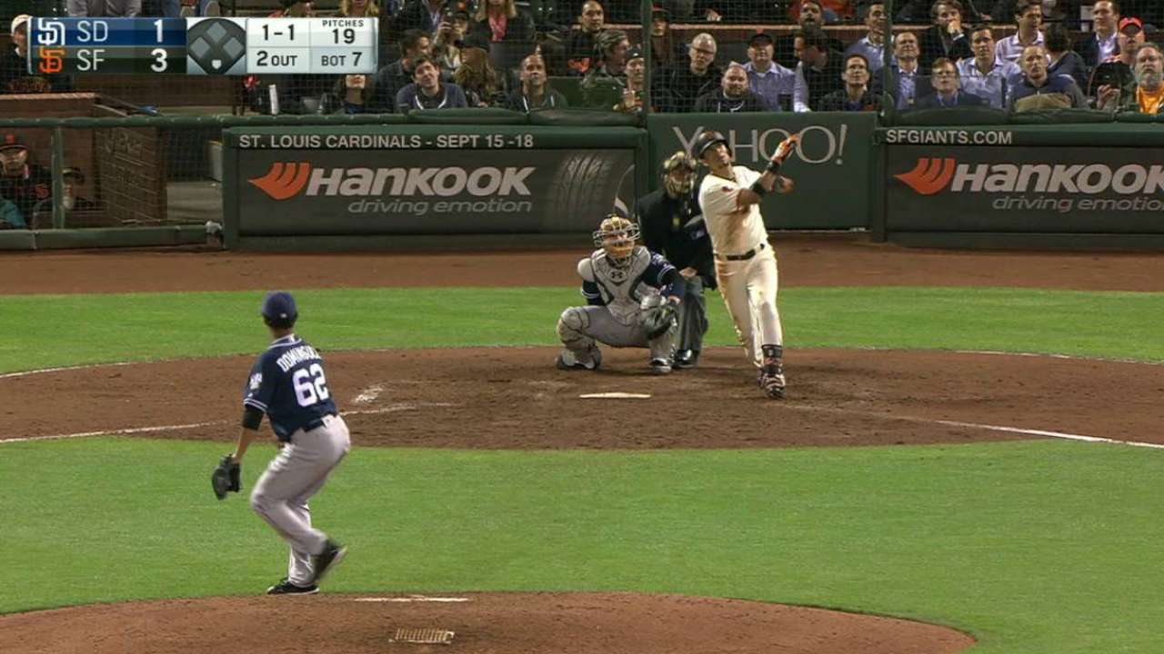 Hernandez's solo smash