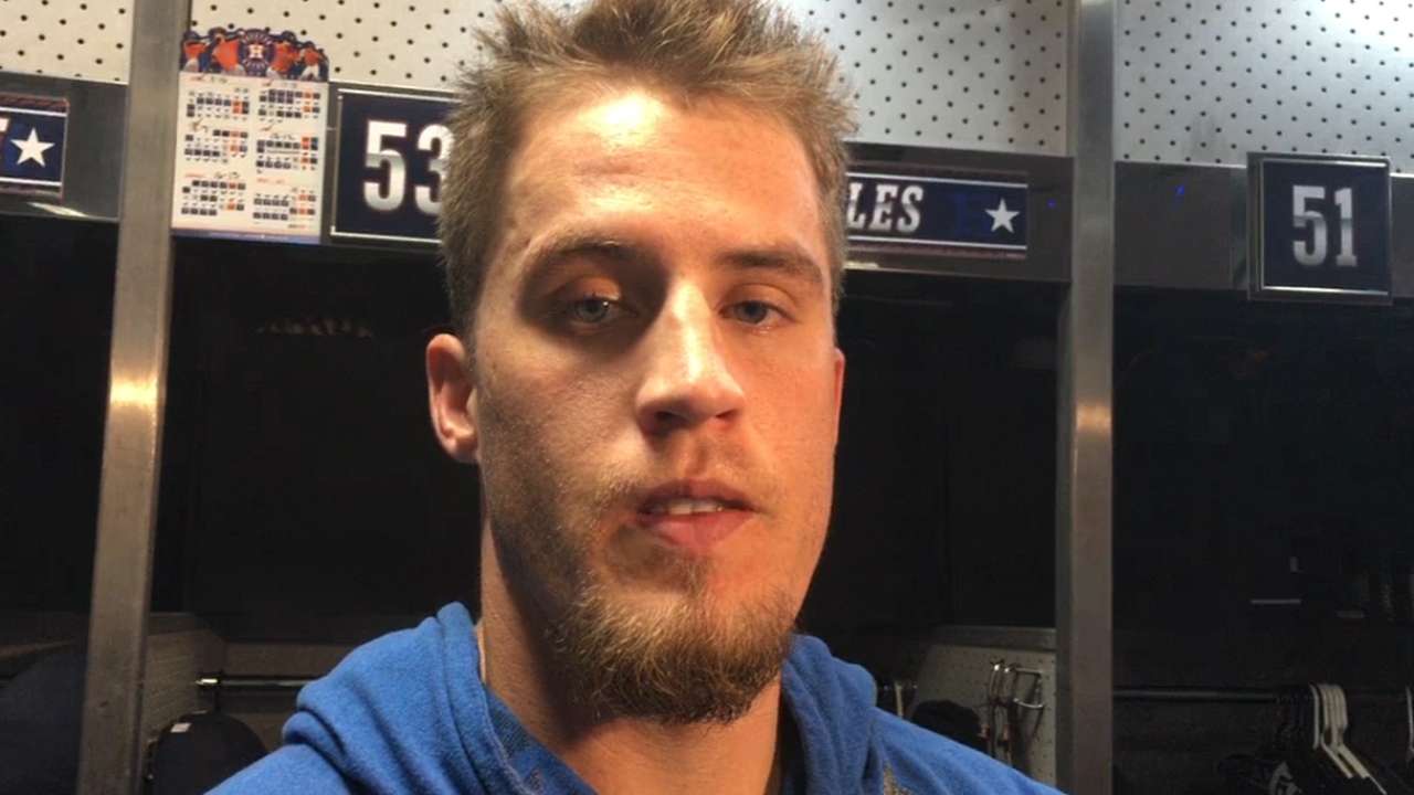 Giles, Altuve on loss to Rangers