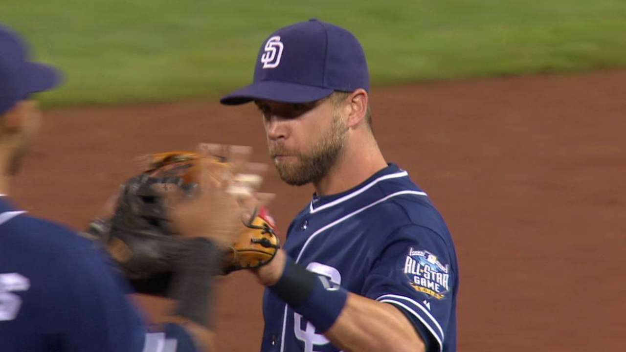 Quackenbush picks up the save